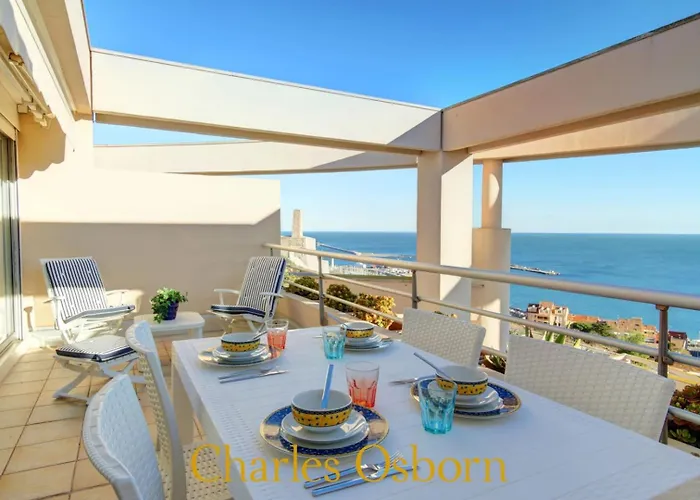 Belle Vue Clair Azur, Terrace, Breathtaking View. 아파트